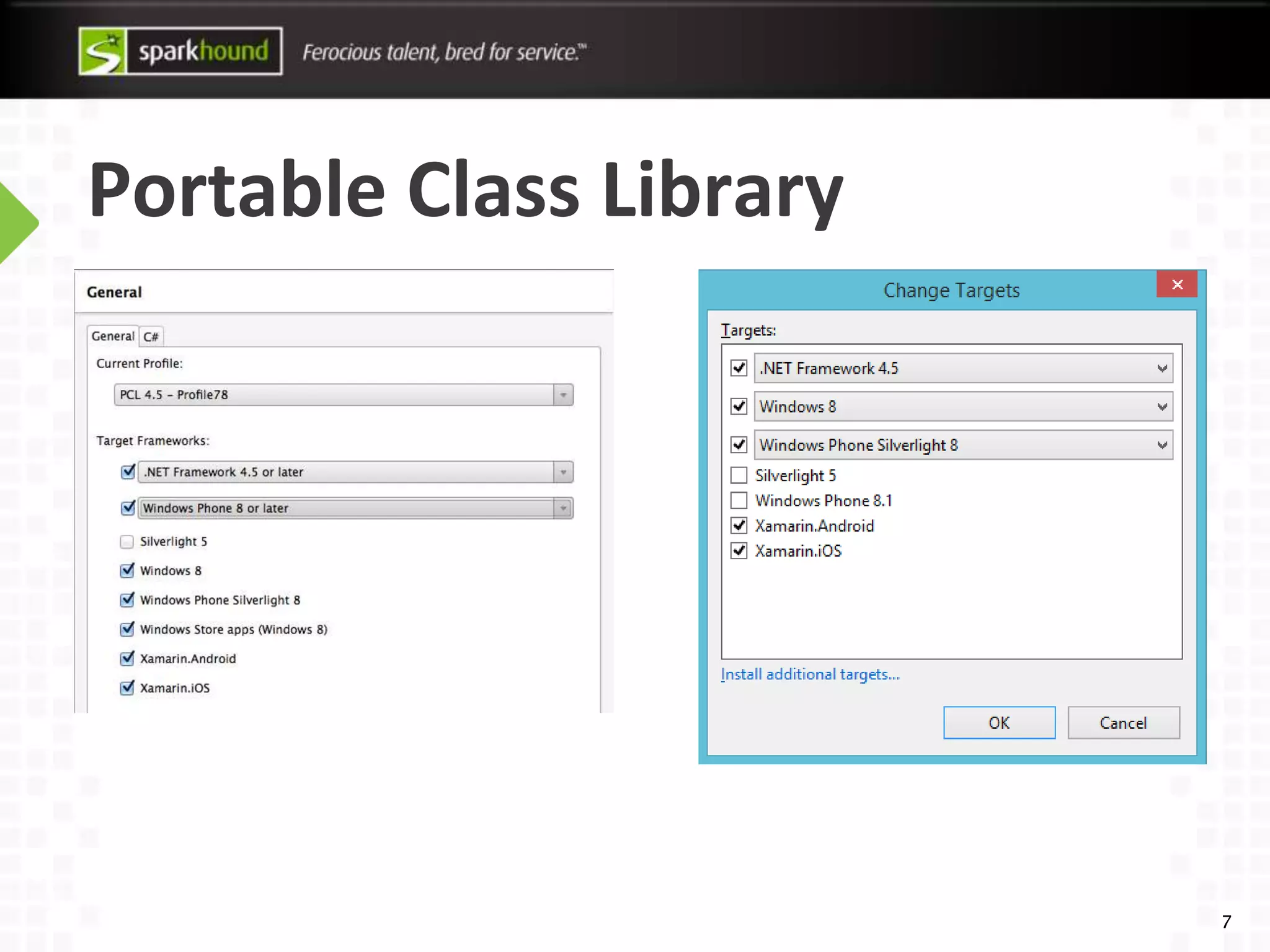 Portable Class Library
7