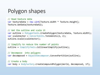 Polygon shapes
 