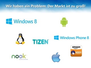 Wir haben ein Problem: Der Markt ist zu groß!
 