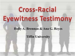 Holly A. Brennan & Ana G. Reyes
Tiffin University
 