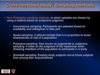 Cross-sectional_study_v2.pptx. Methods for data collection | PPTX