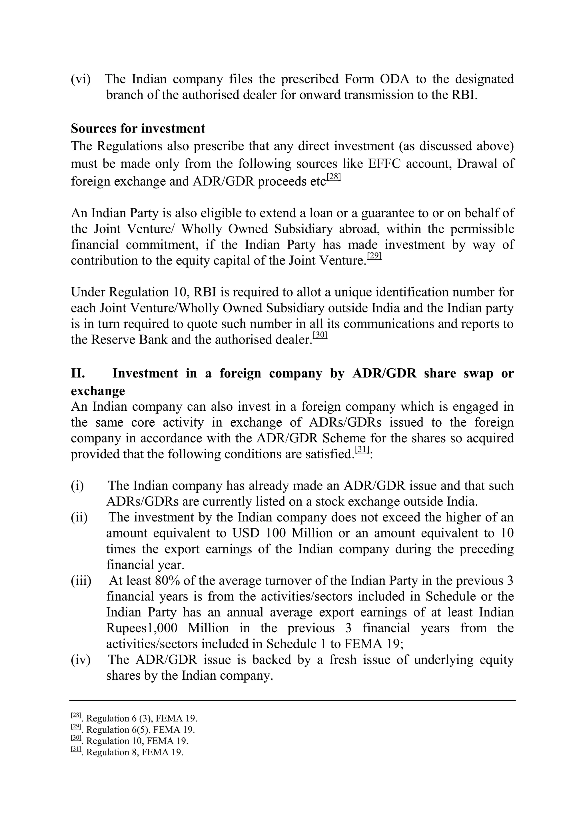 Cross border merger and acquisitions in india with special reference to ...