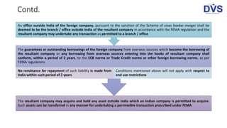 Cross Border Mergers | PPTX