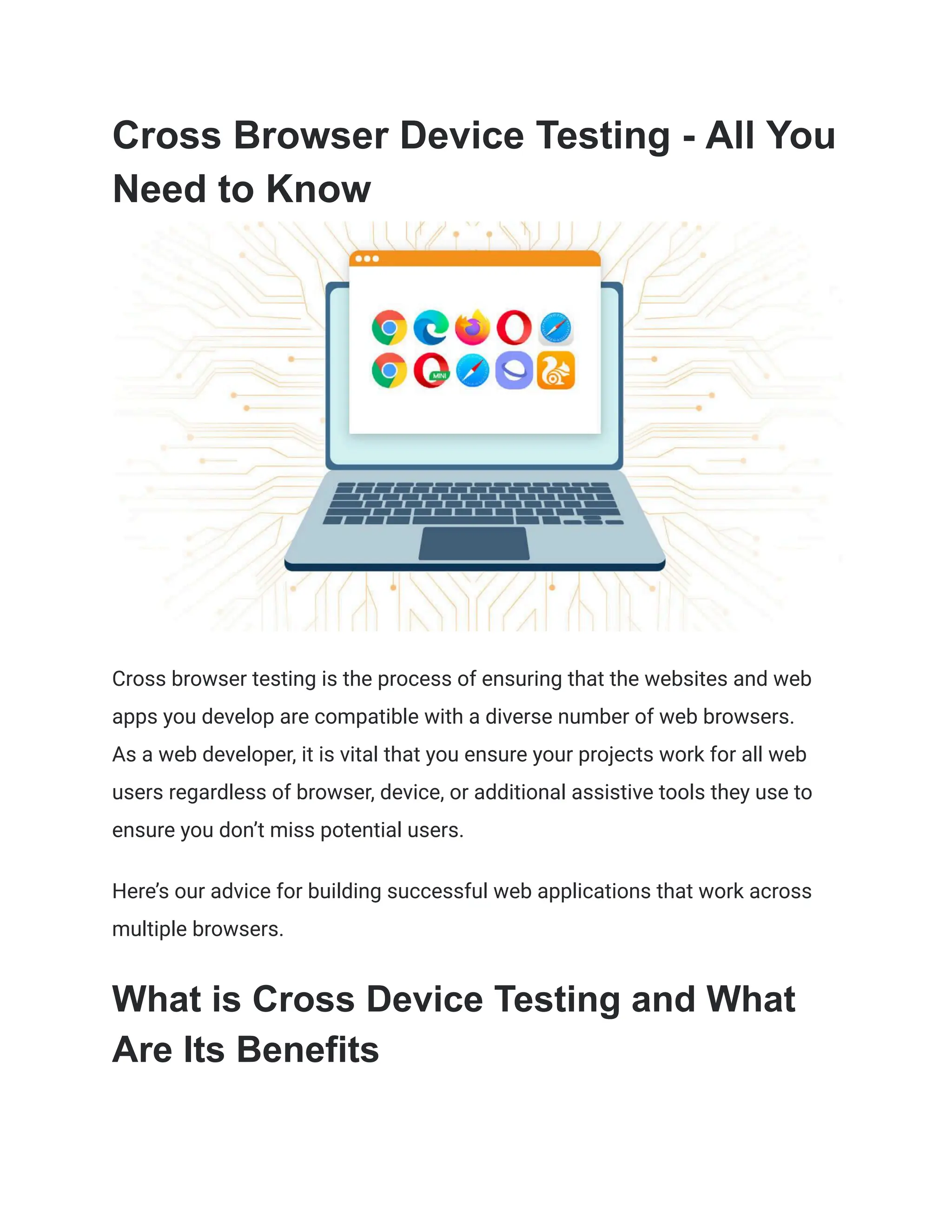 Cross Browser Device Testing - All You Need to Know.pdf