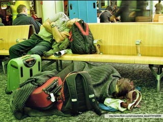 Sleeping at Airporthttp://www.flickr.com/photos/feline_dacat/3197429380