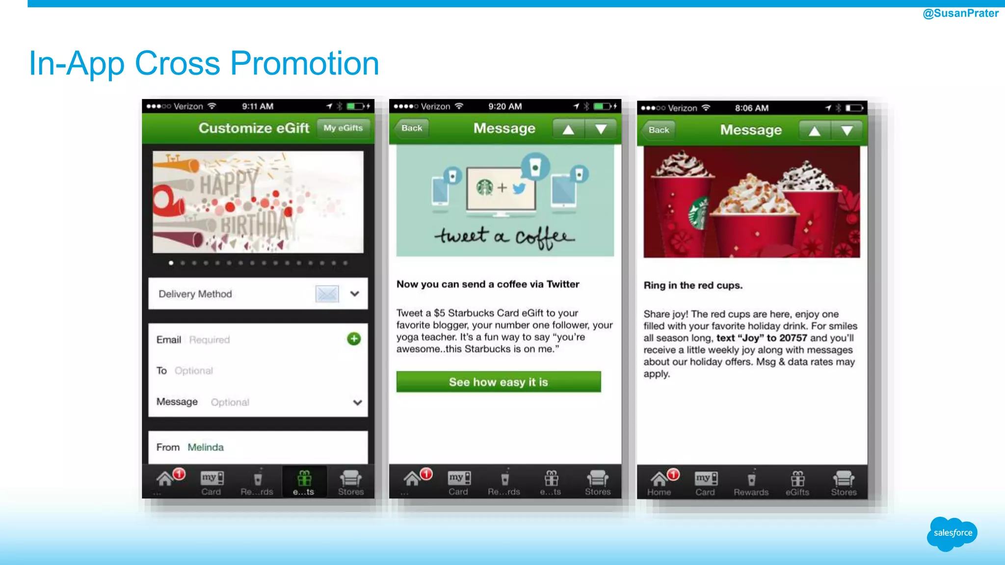 In-App Cross Promotion
@SusanPrater
 