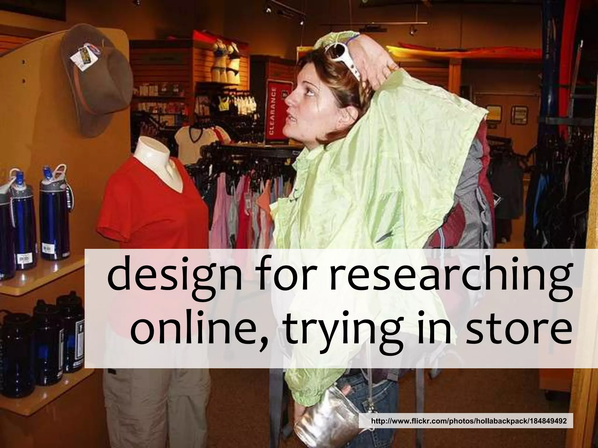 Trying on tentdesign for researching online, trying in storehttp://www.flickr.com/photos/hollabackpack/184849492