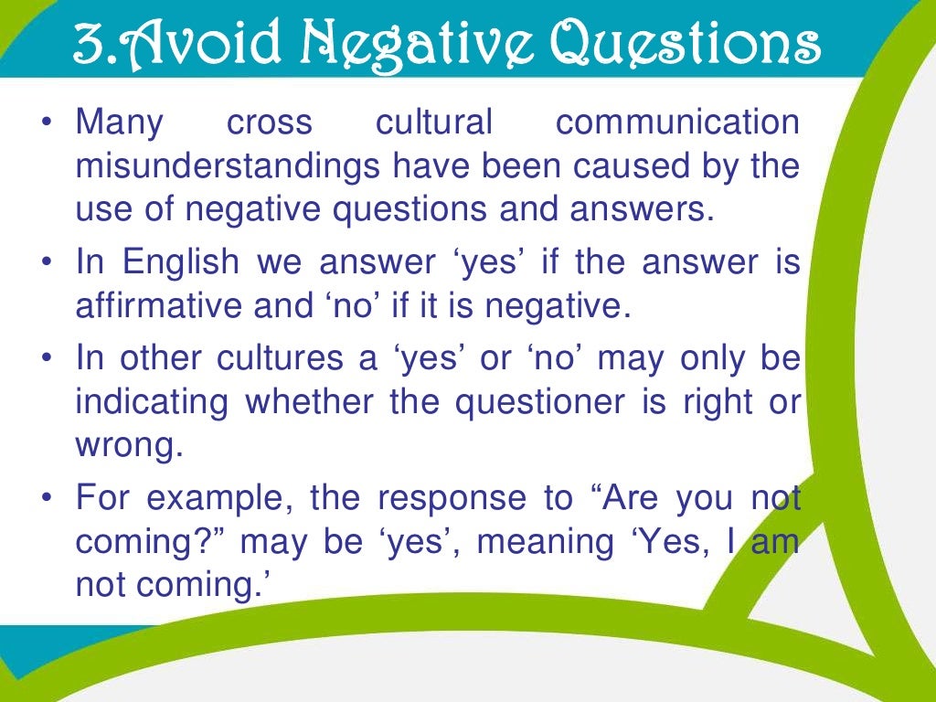 Cross Cultural Communication
