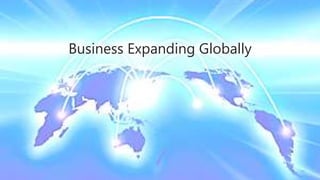 Business Expanding Globally
 