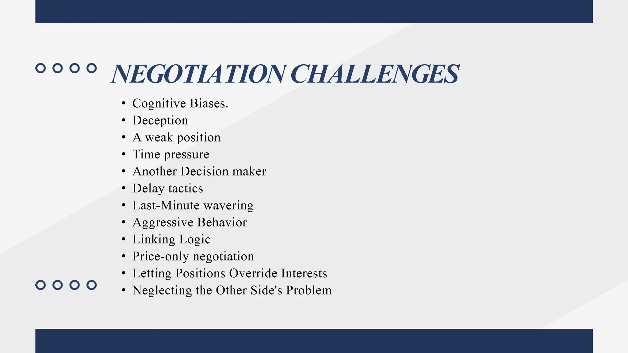 Presentation on cross cultural negotiations. | PPTX