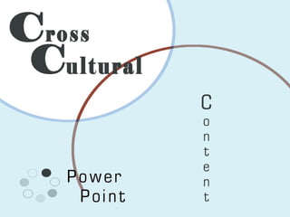 www.ReadySetPresent.com
Cross-Cultural Training
 