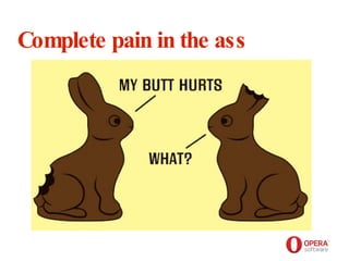 Opera Software Complete pain in the ass 