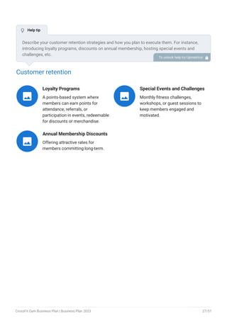CrossFit Gym Business Plan Example Template | PDF