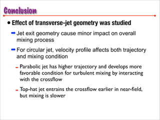 Jet in crossflow mixing | PDF