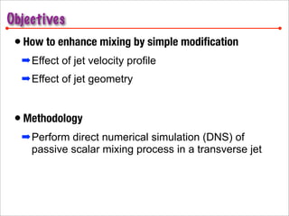Jet in crossflow mixing | PDF