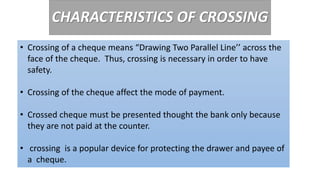 What is 'double crossing' of a cheque? - Quora