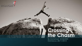 Crossing
the Chasm
By Muhamad SHABAREK
Damascus, 28/11/2013

 