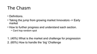 Crossing the Chasm by Geoffrey Moore - Book presentation | PPT