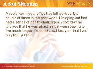 © 2012 NetSpeed Learning Solutions. All rights reserved.   31
 