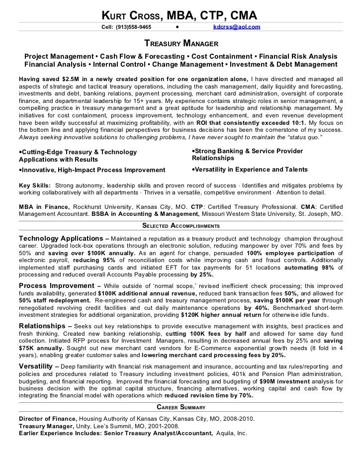 performance management resumes