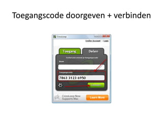 Crossloop Installeren