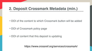 Cross mark webinar how to