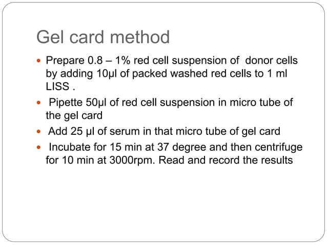 Crossmatching | PPTX