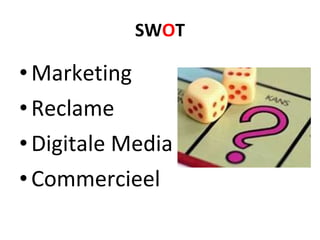 SW O T Marketing Reclame Digitale Media Commercieel 