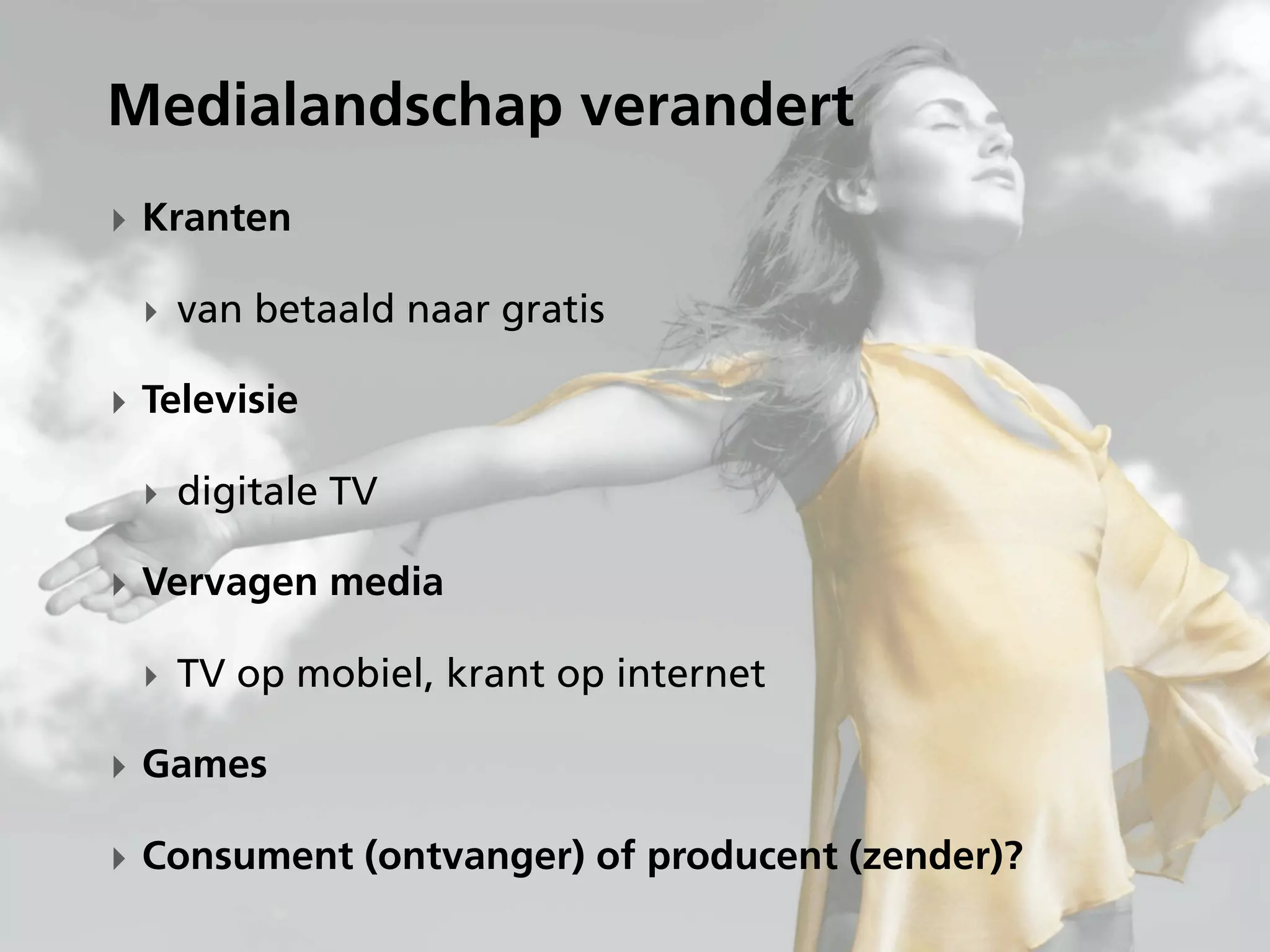 Crossmedia en de dagelijkse realiteit
