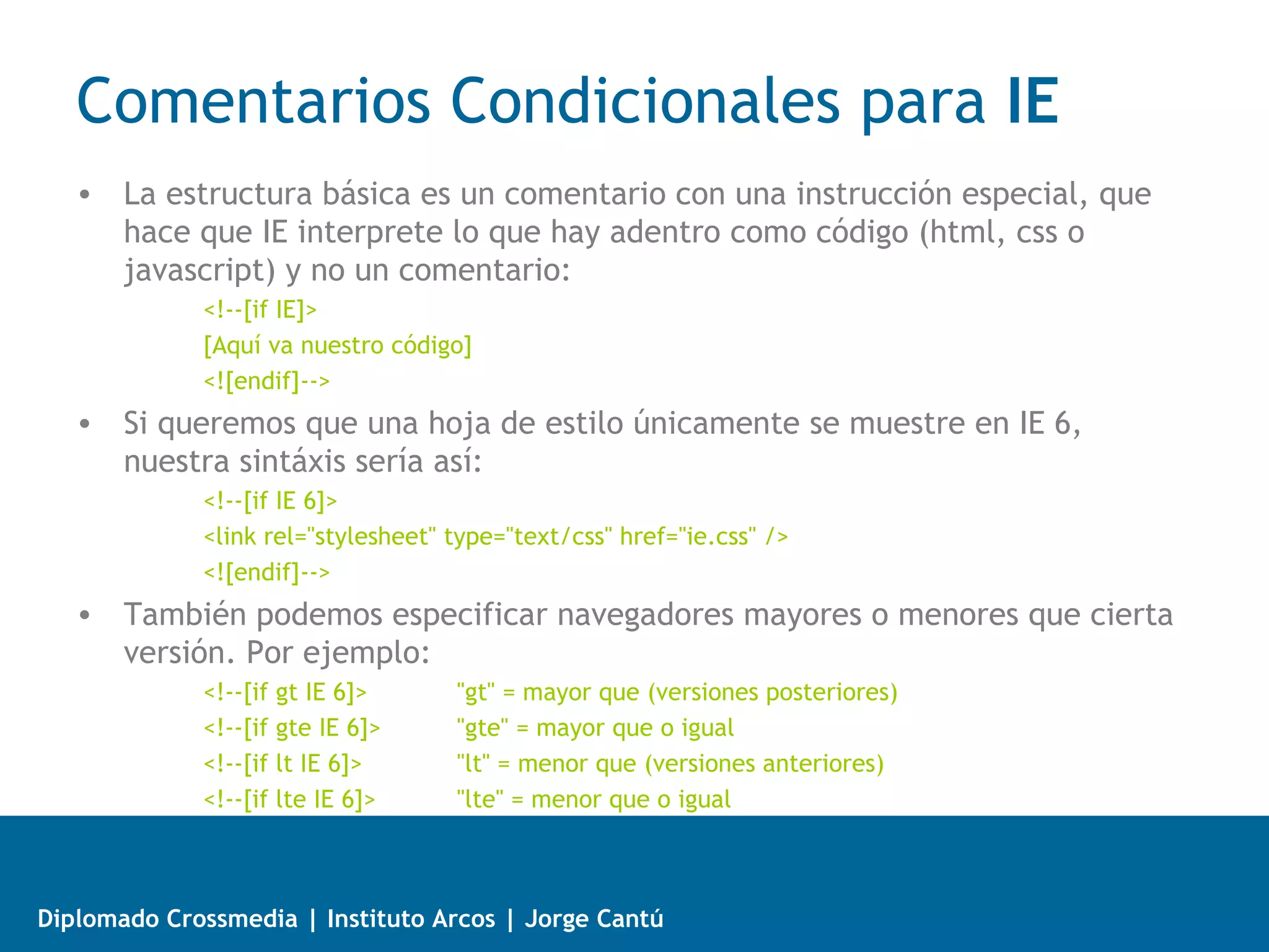 Diplomado Crossmedia | Instituto Arcos | Jorge Cantú
 