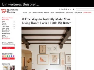 Ein weiteres Beispiel… 
 