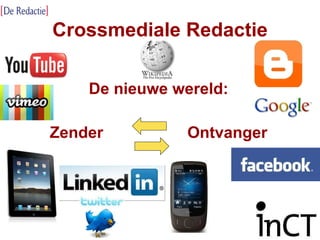 Crossmediale Redactie De nieuwe wereld: Zender  Ontvanger 
