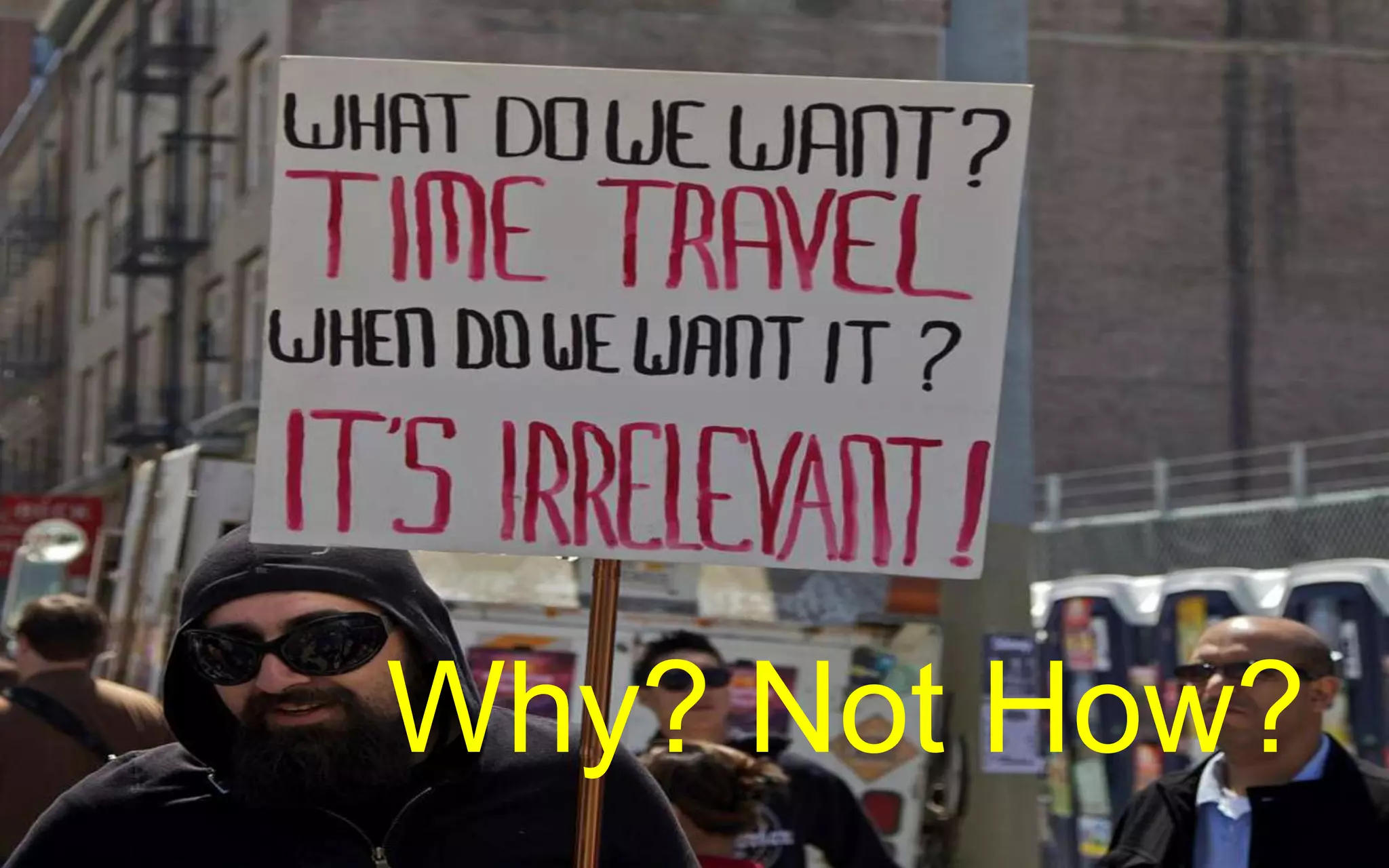 6
Neopost Confidential Information
Why? Not How?
 