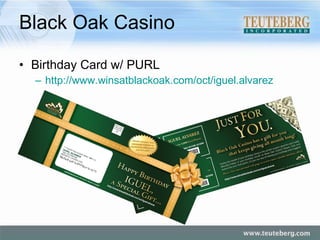 Black Oak Casino Birthday Card w/ PURL http://www.winsatblackoak.com/oct/iguel.alvarez   