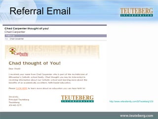 Referral Email http://www.referafamily.com/StTeuteberg123/update.aspx?rid=Chad2Carpenter2.570   
