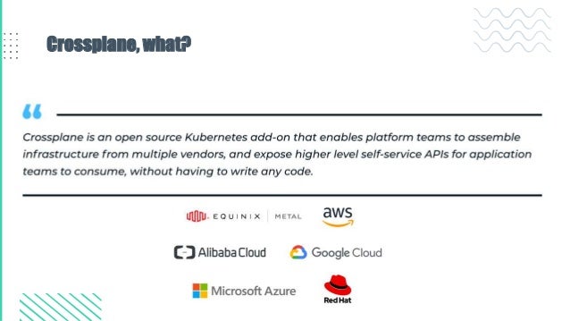 Crossplane, what?
 