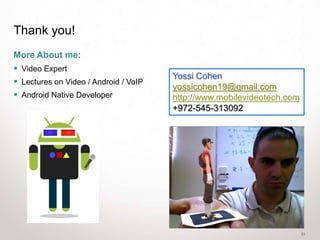 Cross platform computer vision optimization | PPTX
