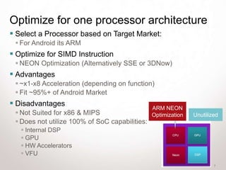Performance Optimization Computer Vision Cross platform computer vision optimization | PPTX