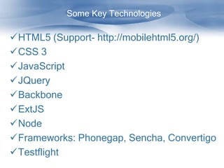 Cross platform mobile application architecture for enterprise | PPT
