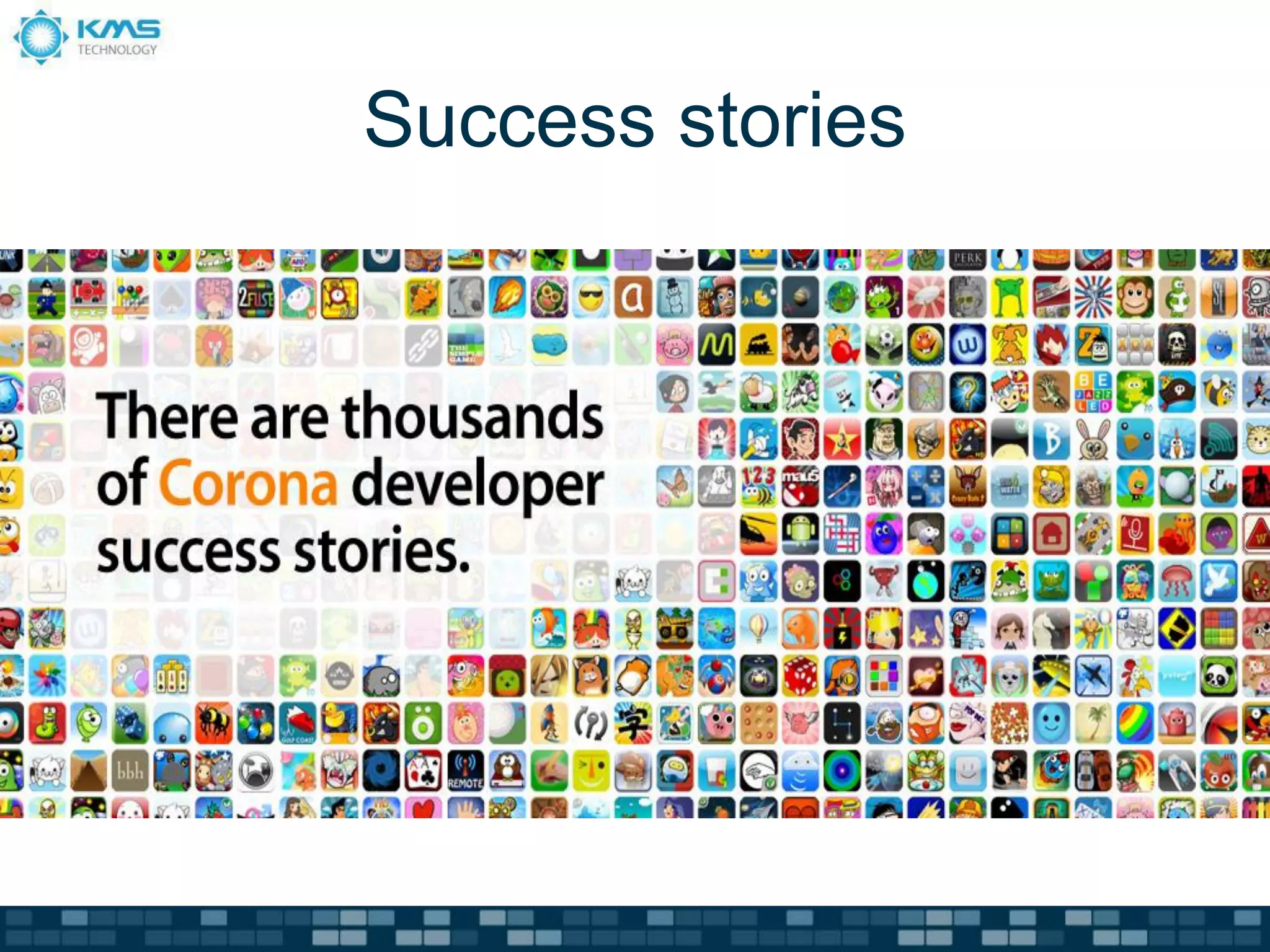 Success stories
 