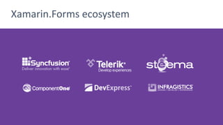 Xamarin.Forms ecosystem
 