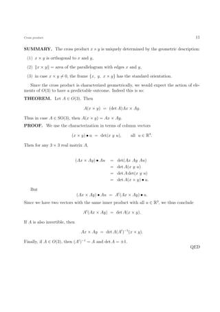 Cross product | PDF