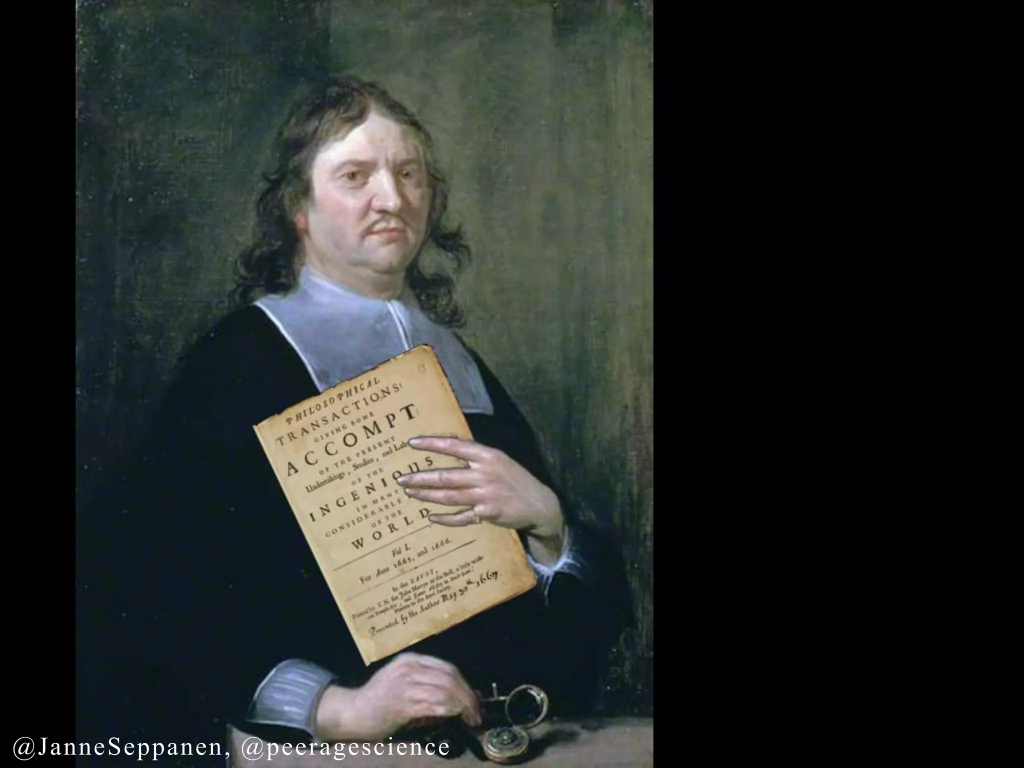 @JanneSeppanen, @peeragescience
 