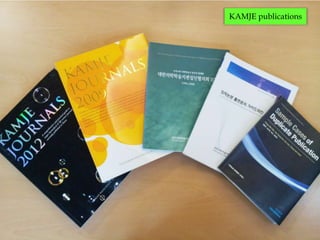 KAMJE publications
 