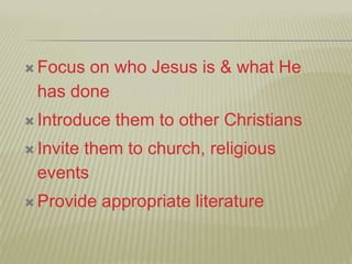   Clarify terms for better   		understanding