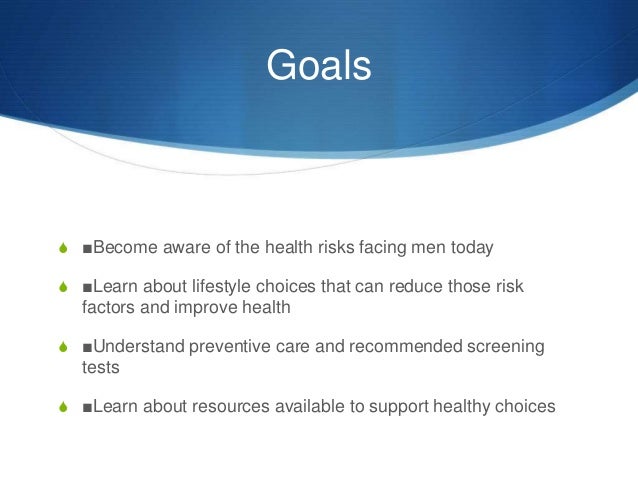 mens health powerpoint presentation health powerpoint