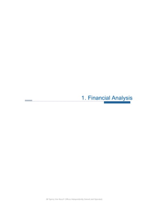 1 . Financial Analysis




All Sperry Van Ness® Offices Independently Owned and Operated.
 