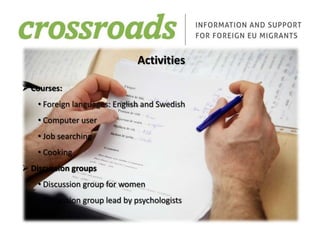  our target group does not have access to the social welfare system 