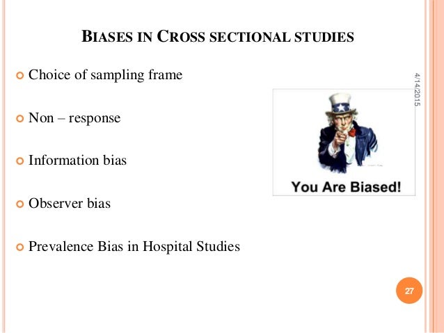 cross sectional study