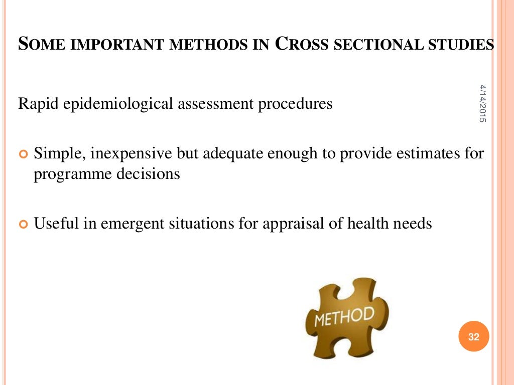 Cross sectional study